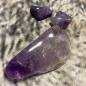 Purple Amethyst Crystal Set